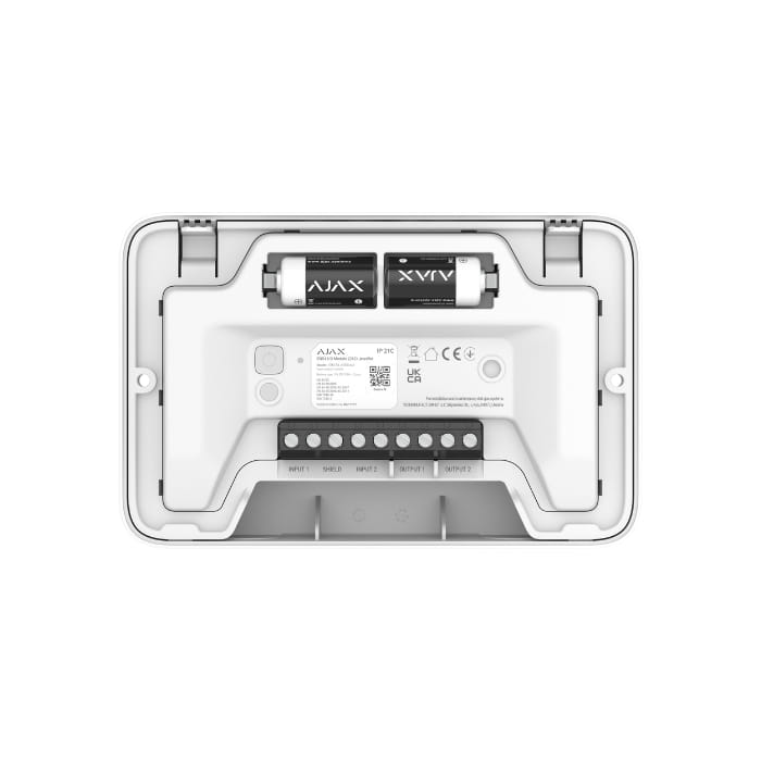 AJAX EN54 I/O MODULE (2X2) (8EU) ASP WHITE