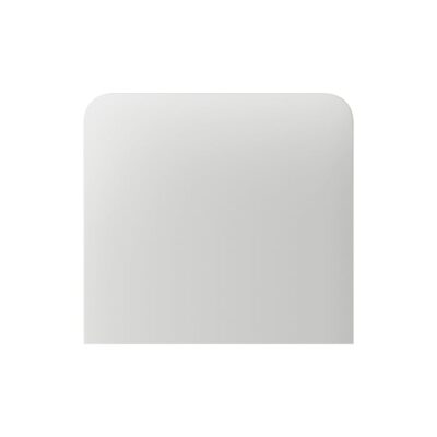 AJAX SIDEBUTTON WHITE 1-GANG VERTICAL
