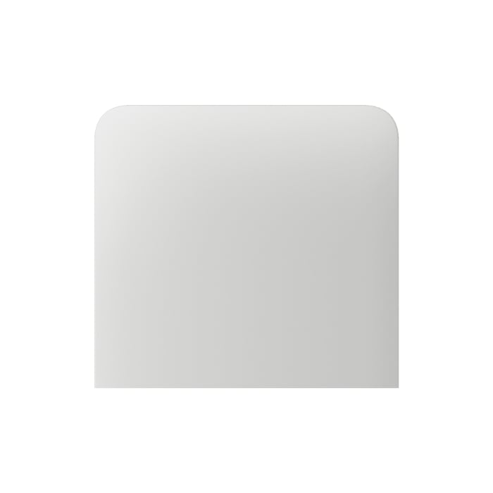 AJAX SIDEBUTTON WHITE 1-GANG VERTICAL