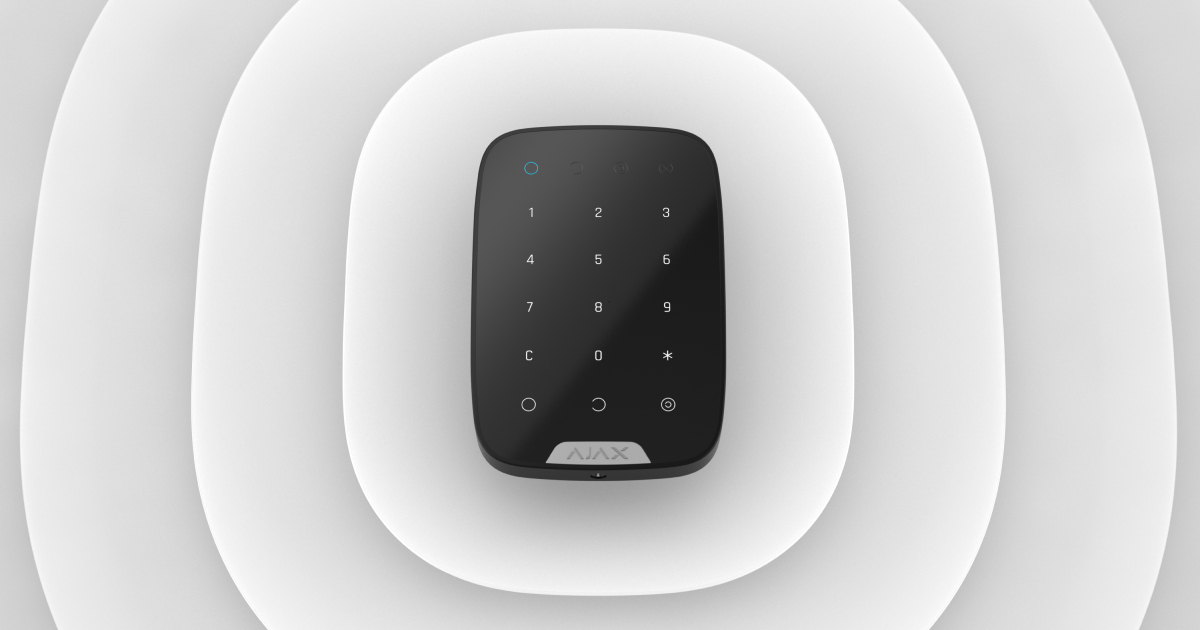 AJAX KEYPAD BLACK