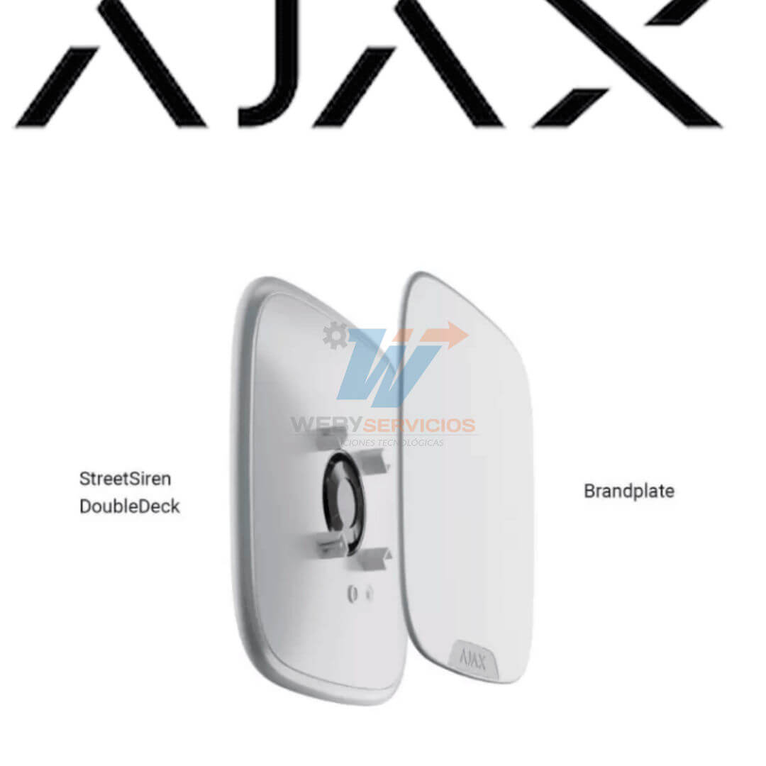 AJAX BRANDPLATE FOR STREETSIREN DOUBLEDECK