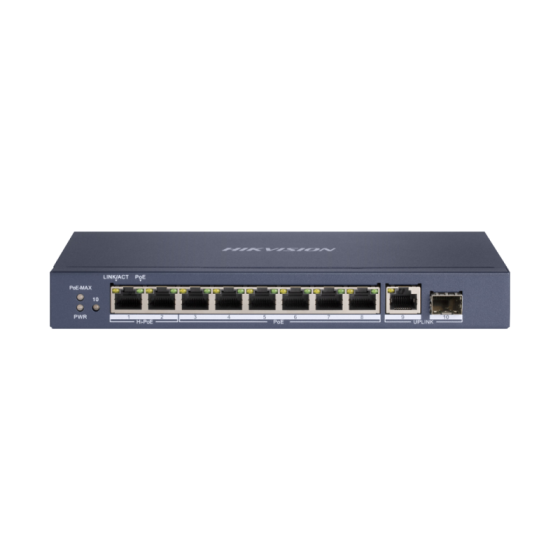 DS-3E0510HP-E 10 PORT PoE SWITCH