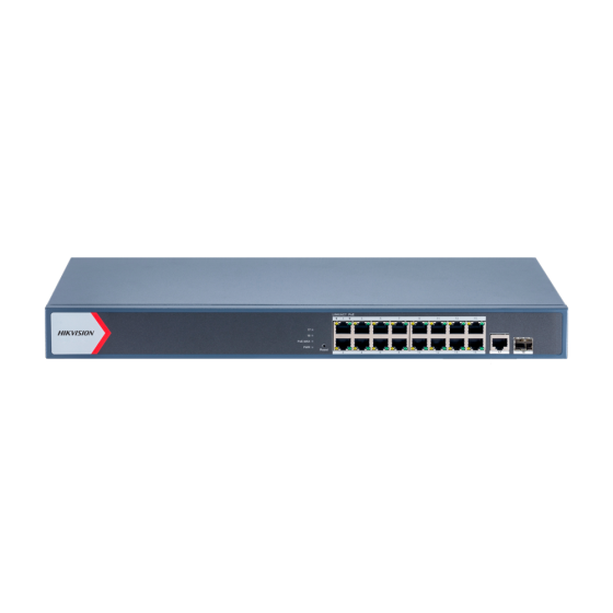 DS-3E1518P-EI/V2 16 PORT GIGABIT SMART PoE SWITCH