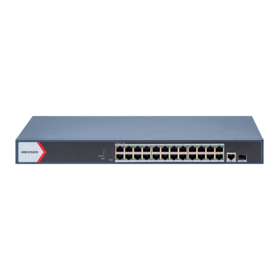 DS-3E1526P-EI/M 24 PORT GIGABIT SMART PoE SWITCH