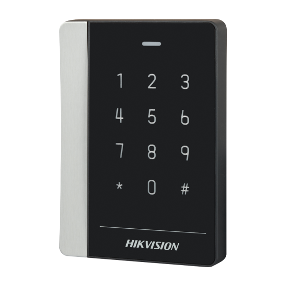 DS-K1102AMK ΚΑΡΤΑΝΑΓΝΩΣΤΗΣ MIFARE 13.56MHz ΜΕ ΠΛΗΚΤΡΟΛΟΓΙΟ