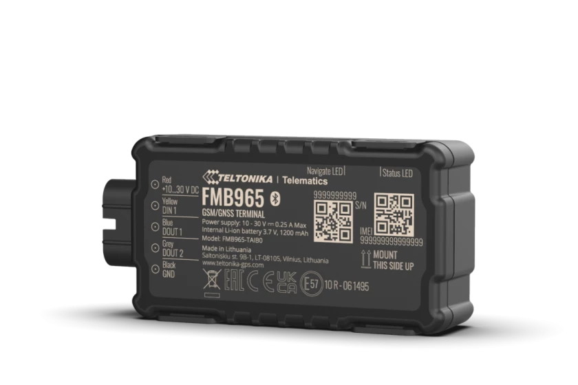 GPS Tracking Teltonika FMB965 Ετησια Συνδρομη